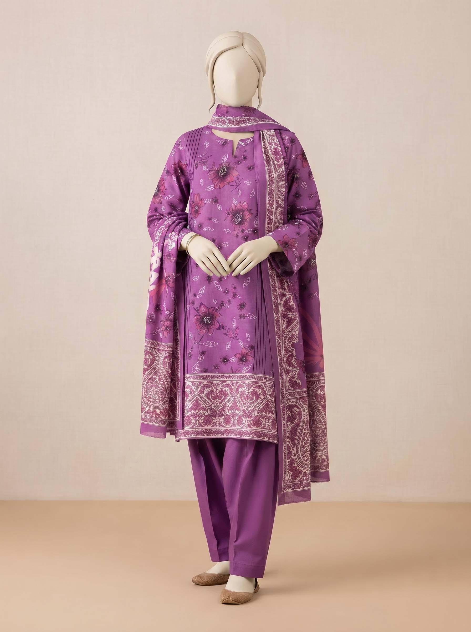 ALMAIDA Summer '26 – Pink Blossom (3 Piece)