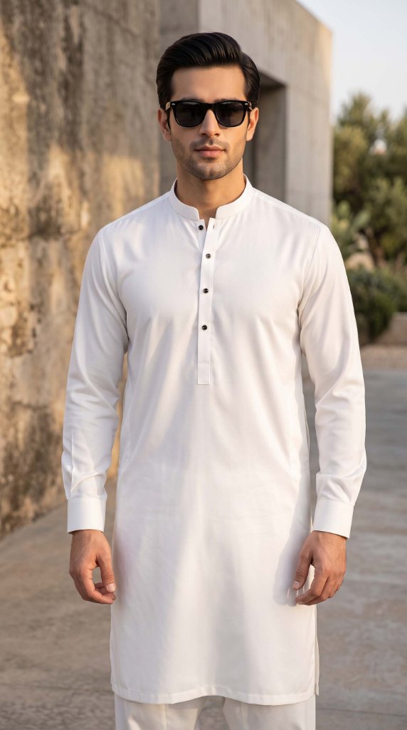 Silken Spiral Vol#09 Bonanza Boski Unstitched Suit | Pure White