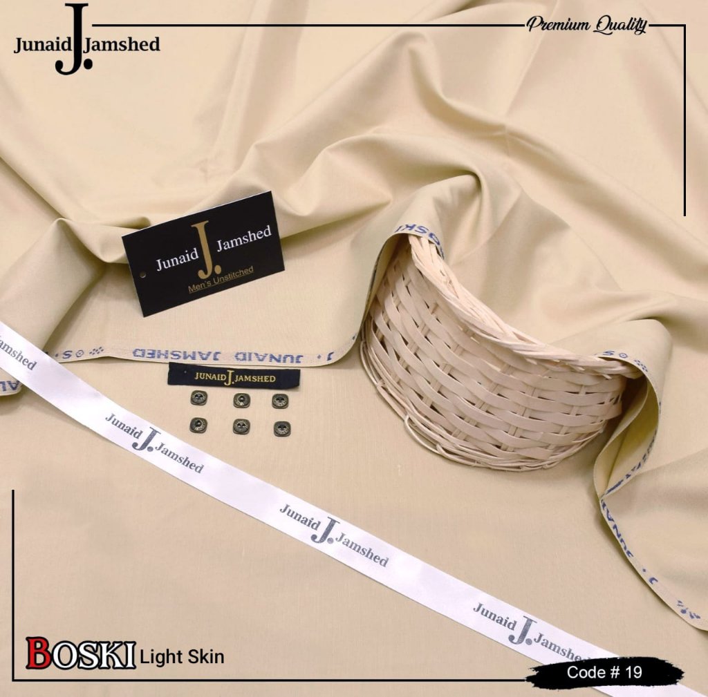 J. Junaid Jamshed Boski Wash n Wear | Light Skin